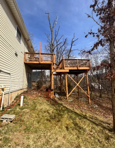 Deck Addition and Renovation in Front Royal, VA