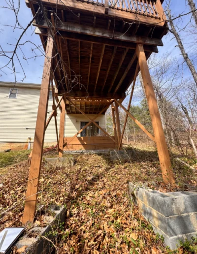 Deck Addition and Renovation in Front Royal, VA
